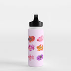 Flower goldfish - bright Water Bottle Gallery Image 3