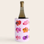 Flower goldfish - bright Wine Chiller Gallery Image 2
