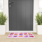 Flower goldfish - bright Welcome Mat Gallery Image 3