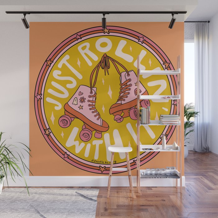 Rollin' With It Wall Mural Gallery Image 1