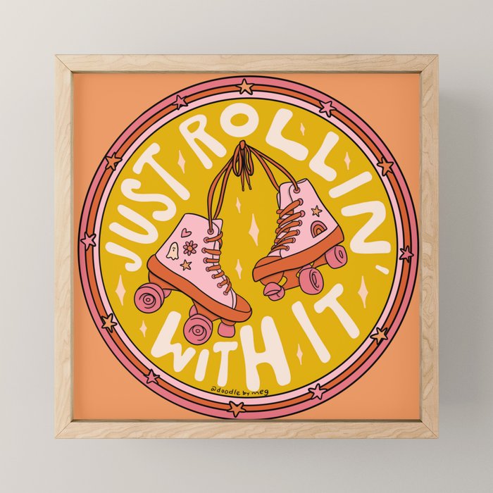 Rollin' With It Mini Art Print Gallery Image 1