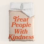 Treat People with Kindness Comforter Gallery Image 6