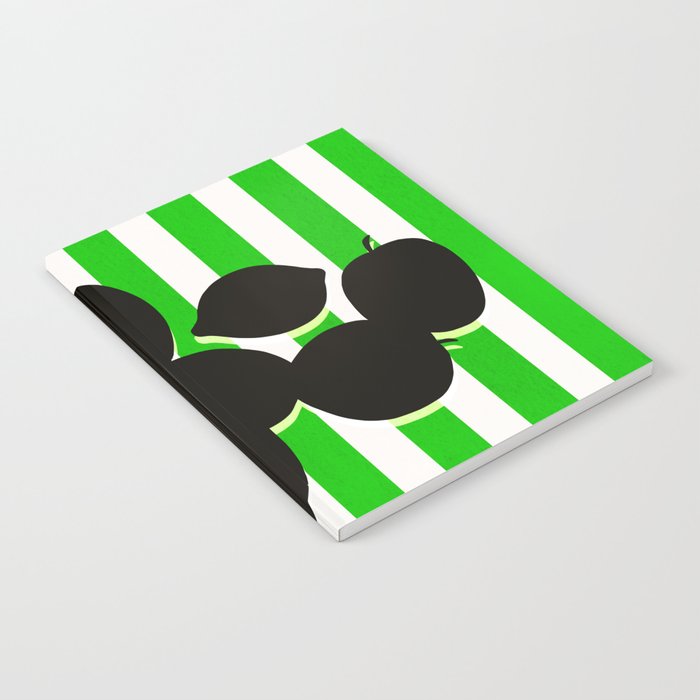 Still life - green stripe Notebook Gallery Image 2