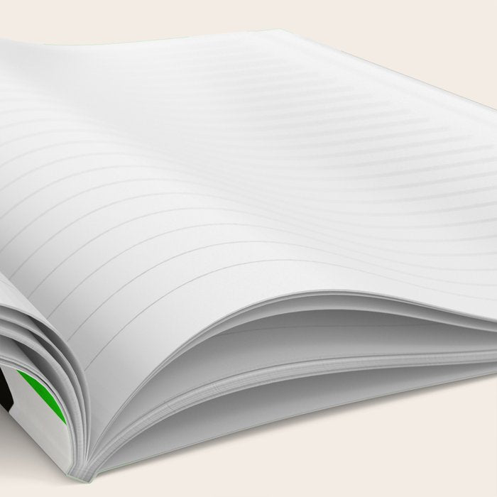 Still life - green stripe Notebook Gallery Image 2