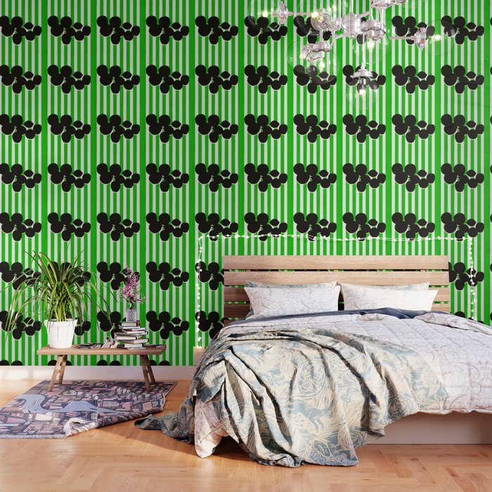 Still life - green stripe Wallpaper Gallery Image 3