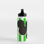 Still life - green stripe Water Bottle Gallery Image 3