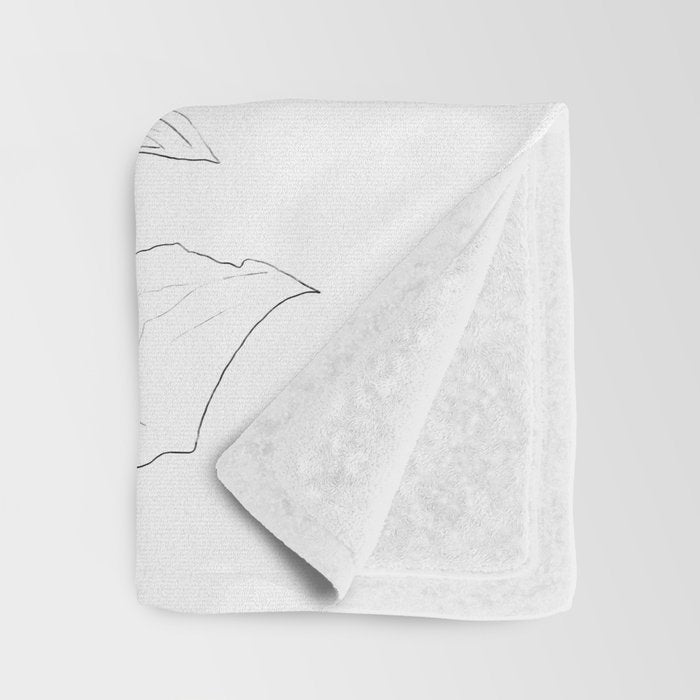 Sunflower Line Sami Throw Blanket Gallery Image 3