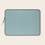 Serene Blue Maze Pattern Laptop Sleeve Gallery Image 1