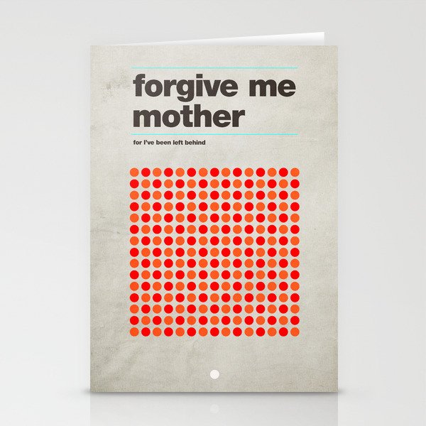 Forgive Me Mother Stationery Card Gallery Image 1