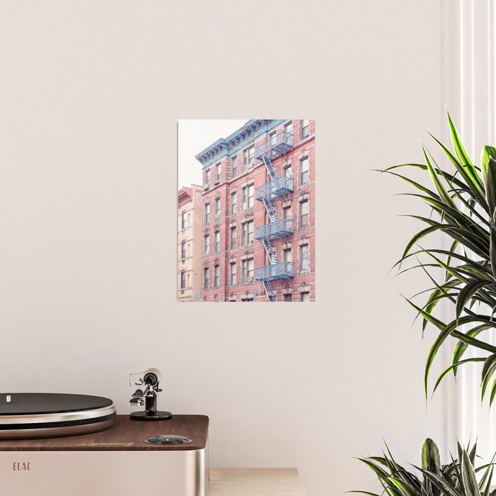 Greenwich Village Balconies - New York Architecture Photography Poster Gallery Image 2