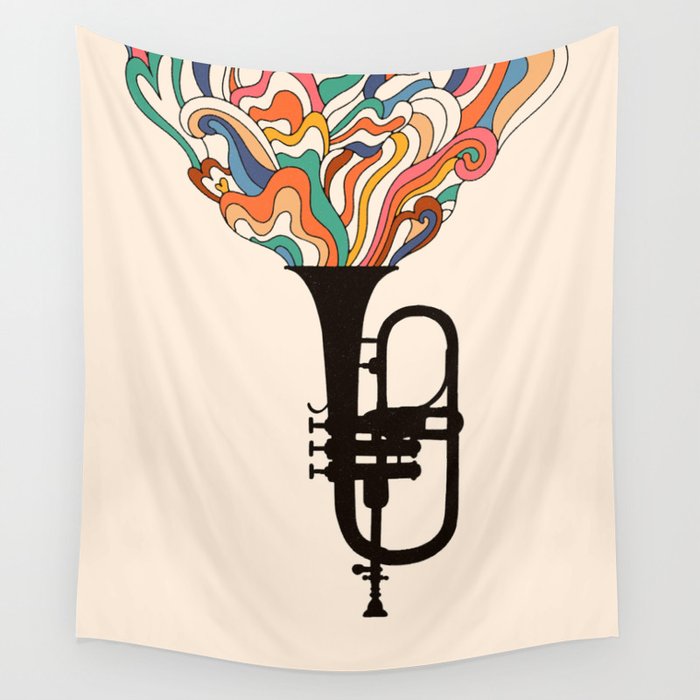 Jazz ! Wall Tapestry Gallery Image 4