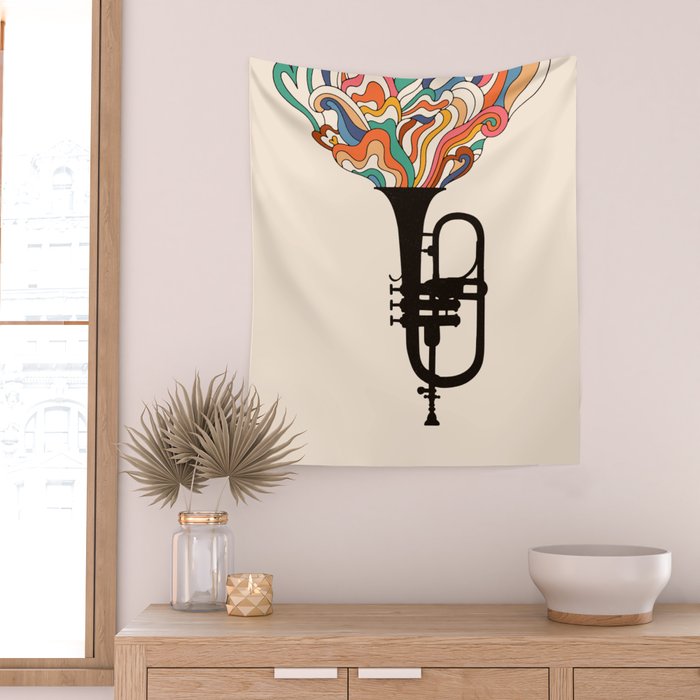 Jazz ! Wall Tapestry Gallery Image 2