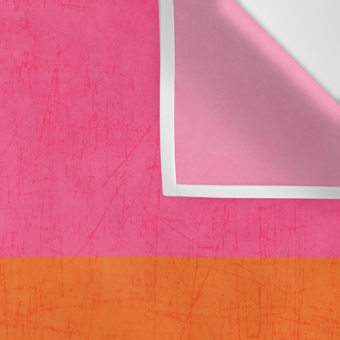 hot pink and orange classic  Wall Tapestry Gallery Image 3