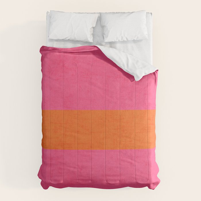 hot pink and orange classic  Comforter Gallery Image 6