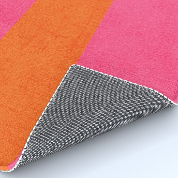 hot pink and orange classic  Rug Gallery Image 4