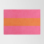 hot pink and orange classic  Rug Gallery Image 2