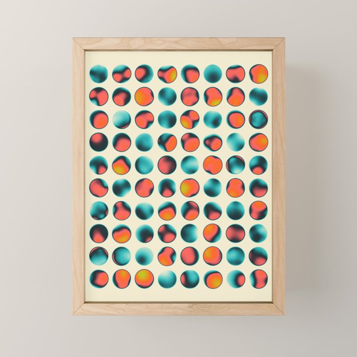 COLOR BURN 11 Mini Art Print Gallery Image 1