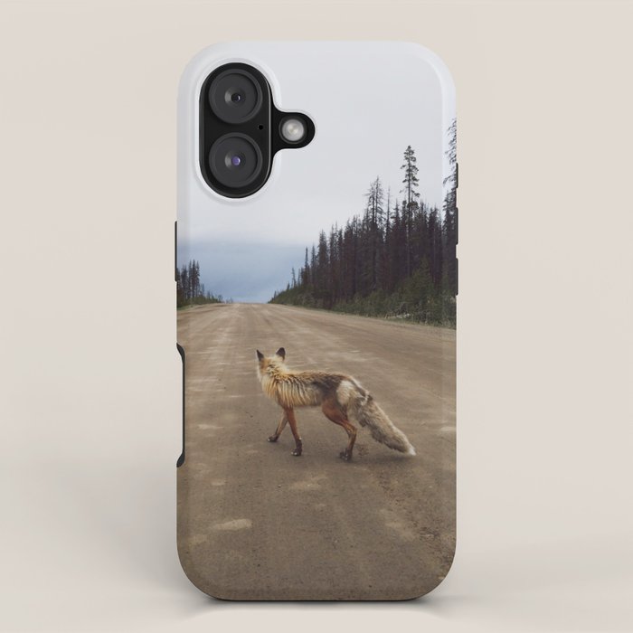 Road Fox iPhone Case Gallery Image 1