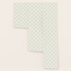 Cafe Floral Vintage Block Print - Blue Gold Wallpaper Gallery Image 3