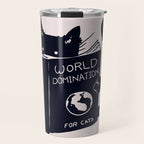 World Domination For Cats Travel Mug Gallery Image 1