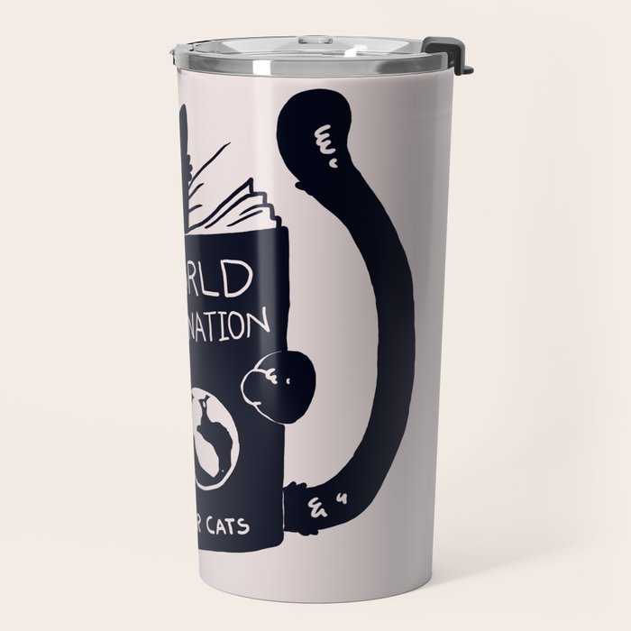 World Domination For Cats Travel Mug Gallery Image 2