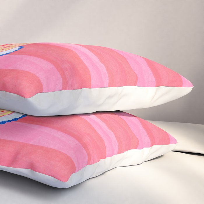 Mold the Future & Vote in Cherry Red Pillow Sham Gallery Image 3
