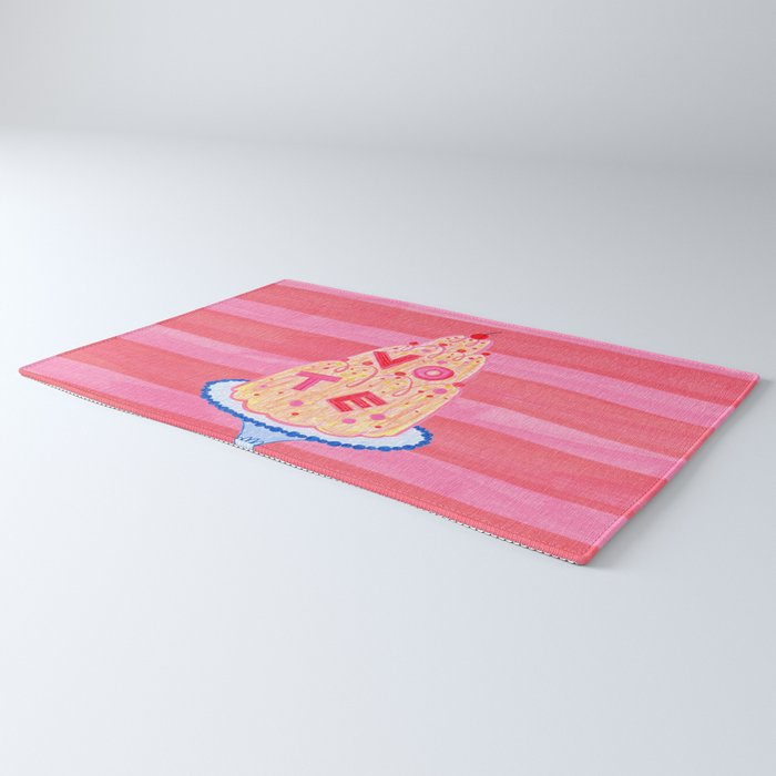Mold the Future & Vote in Cherry Red Rug Gallery Image 3