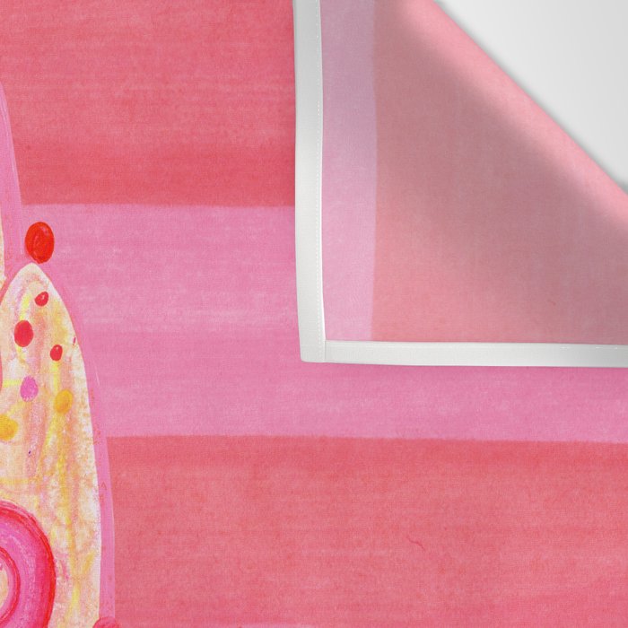 Mold the Future & Vote in Cherry Red Wall Tapestry Gallery Image 3