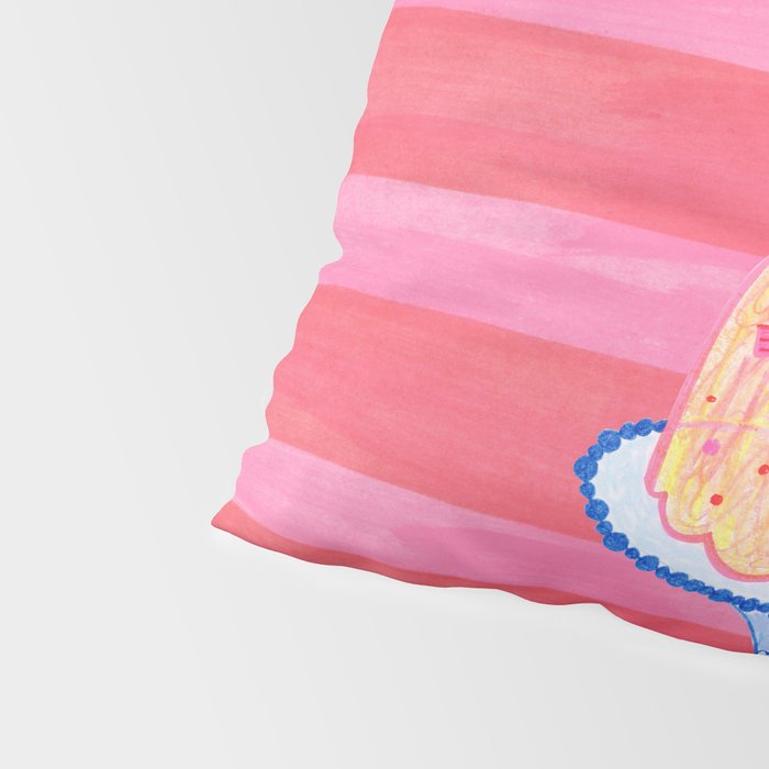 Mold the Future & Vote in Cherry Red Pillow Sham Gallery Image 4