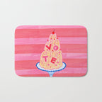 Mold the Future & Vote in Cherry Red Bath Mat Gallery Image 1