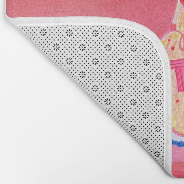 Mold the Future & Vote in Cherry Red Bath Mat Gallery Image 2