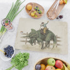 Dino Rodeo  Cutting Board Gallery Image 2