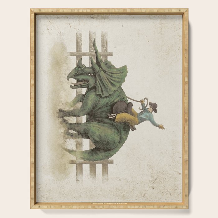 Dino Rodeo  Serving Tray Gallery Image 1