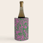 Pink petals on green Wine Chiller Gallery Image 1