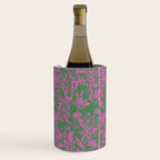 Pink petals on green Wine Chiller Gallery Image 2
