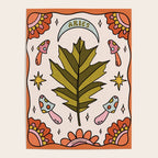Aries Leaf Poster Gallery Image 4