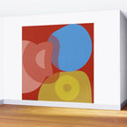 abstract retro vivid fall Wall Mural Gallery Image 2