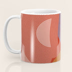 abstract retro vivid fall Coffee Mug Gallery Image 3