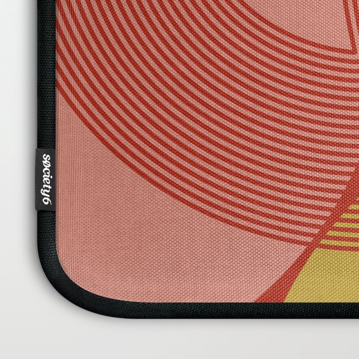 abstract retro vivid fall Laptop Sleeve Gallery Image 3