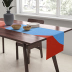 abstract retro vivid fall Table Runner Gallery Image 2