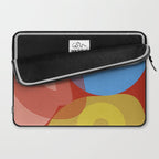 abstract retro vivid fall Laptop Sleeve Gallery Image 2