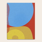 abstract retro vivid fall Notebook Gallery Image 4