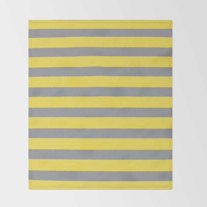 2021 Pantone Stripes Throw Blanket Gallery Image 2