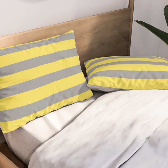 2021 Pantone Stripes Pillow Sham Gallery Image 2