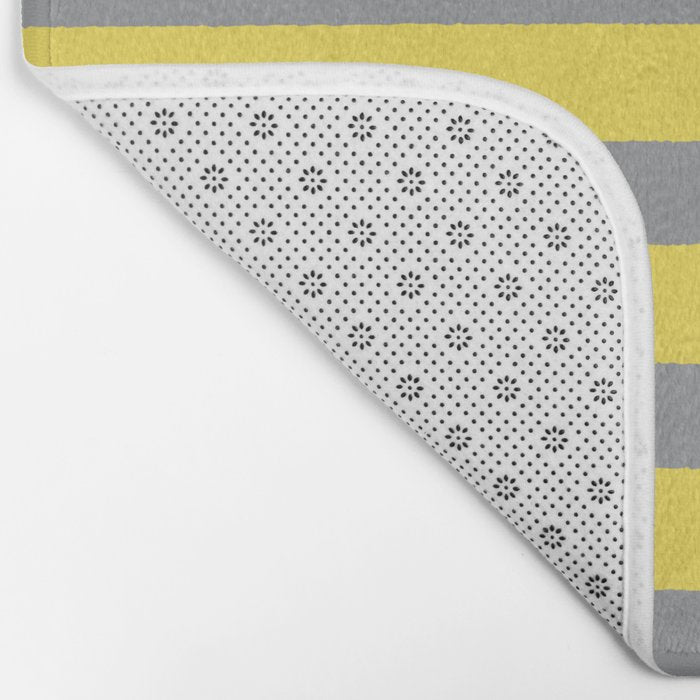 2021 Pantone Stripes Bath Mat Gallery Image 2