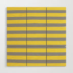 2021 Pantone Stripes Wood Wall Art Gallery Image 1