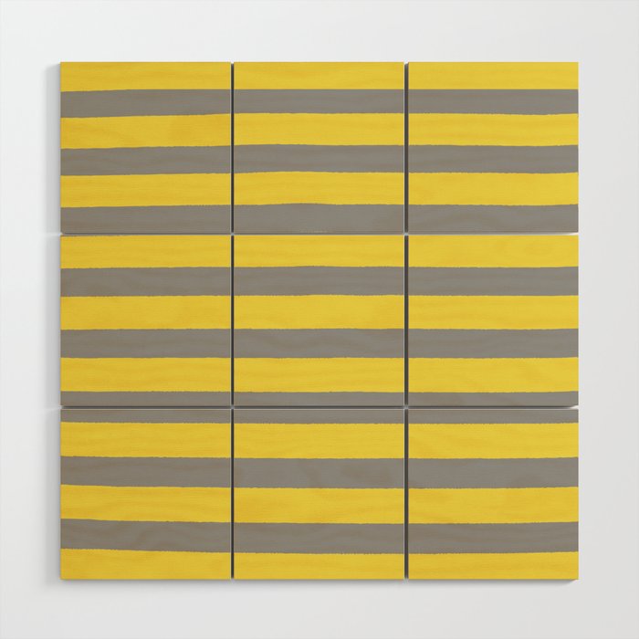 2021 Pantone Stripes Wood Wall Art Gallery Image 1