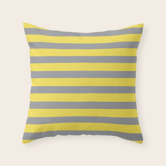 2021 Pantone Stripes Throw Pillow Gallery Image 6