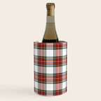 Christmas Tartan Plaid Wine Chiller Gallery Image 3