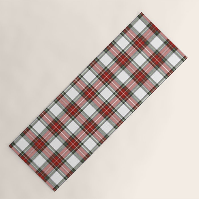 Christmas Tartan Plaid Yoga Mat Gallery Image 1